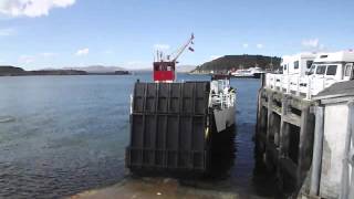 MV Loch Striven arriving in Oban 9515 [upl. by Ellenrad]