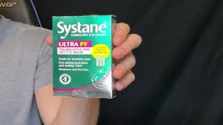 Systane Ultra Lubricant Eye Drops Review [upl. by Gilder]