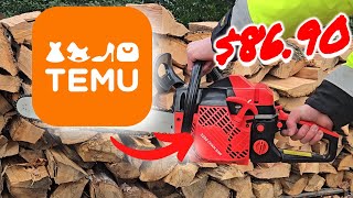 8690 CHAINSAW From TEMU [upl. by Hedda630]