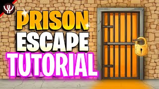 WISHBONE PRISON ESCAPE ROOM FORTNITE How To Complete Prison Escape Room [upl. by Aronael568]