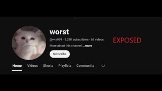 Exposing Worst A Cheater A Liar amp A Alt Account [upl. by Nivets]