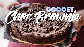 How To Make A Gooey Vegan Chocolate Brownie Recipe spon [upl. by Giardap]