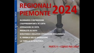 REGIONALI PIEMONTE 2024  PARTE V [upl. by Korey149]