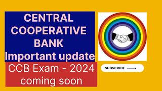 Central Cooperative bank exam vacancy details  2024 Cooperative exam srb drb ccbexam exam [upl. by Noj]