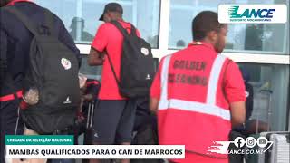 CHEGADA DOS MAMBAS NO AEROPORTO INTERNACIONAL DE MAPUTO [upl. by Finley533]