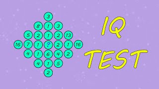 IQ test  What is your IQ  Answer this intelligence test [upl. by Inanak322]