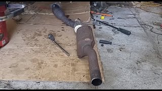 Downpipe Removal Audi C5 Allroad Manual Transmission and B5 S4 [upl. by Lowell]