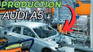 New Audi A5 2024 Production Line [upl. by Ocirred355]