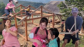 The process of building a new house and grandparents came to help Hoang Nga Phong [upl. by Idram]