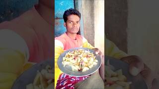 Potato recipes 🥔  shortvideo village lifestyle [upl. by Sabir]