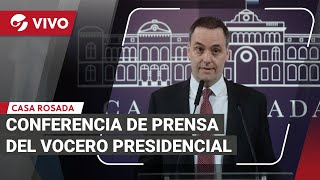 EN VIVO  ANUNCIO DE PAQUETE DE URGENCIA ECÓNOMICA DEL VOCERO PRESIDENCIAL [upl. by Natan]