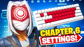 BEST Chapter 6 PC Keyboard amp Mouse Settings Sensitivity  Keybinds In Fortnite [upl. by Auliffe]