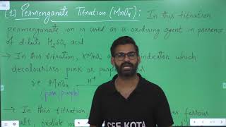 REDOX L11  Permanganate  Dichromate  Titration  Oxidising action  Numericals  Examples [upl. by Yltsew136]