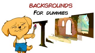 How I approach Backgrounds for Animation Projects [upl. by Hepzi]