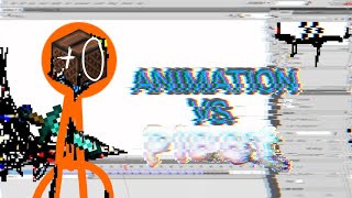 FNF YT Takeover Broken Animation Remix V2 vs alanbecker [upl. by Nisse]