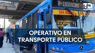 Implementan operativo de seguridad en transporte público de San Nicolás [upl. by Alleras]