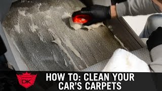 How To Clean Your Cars Carpets at Home [upl. by Laraine]