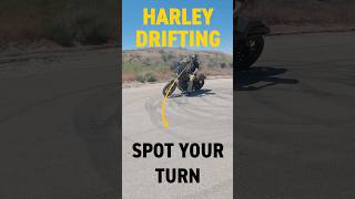 How to drift a Harley with no front brake motorcycle howtodrift [upl. by Petes]