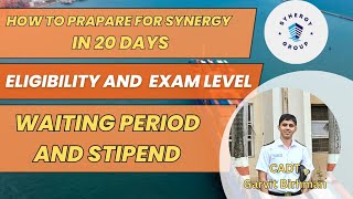 How to prepare for Synergy Dns Sponsorship Written Exam in Short time by Synergy sponsored Cadet [upl. by Nileuqaj]