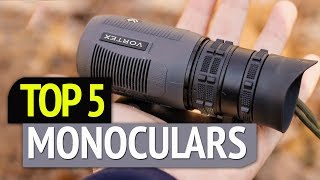 TOP 5 Best Monoculars [upl. by Allista]