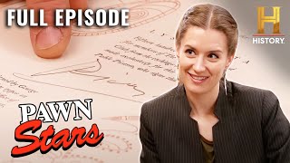 Pawn Stars Signed Picasso Book Leaves Rebecca SPEECHLESS S14 E13  Full Episode [upl. by Selwin468]