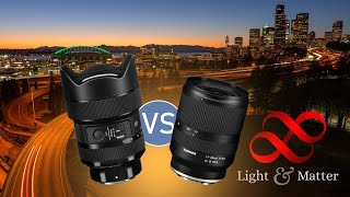 Sigma 1424 f28 ART vs Tamron 1728 for Sony Review and Comparison [upl. by Enyt208]