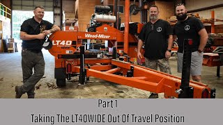 WoodMizer LT40WIDE Sawmill Training  Part 1 [upl. by Augustina466]