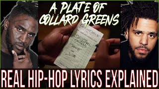 DAYLYT J COLE  A PLATE OF COLLARD GREENS  REAL HIPHOP LYRICS EXPLAINED [upl. by Dill]