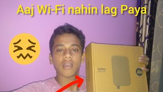 Today not WiFi set Aaj WiFi nahi lag Paya 😭 [upl. by Wollis14]