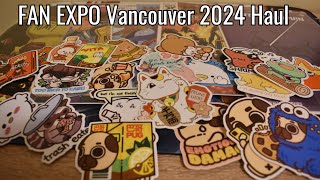 FAN EXPO Vancouver 2024 Haul [upl. by Ollehcram611]