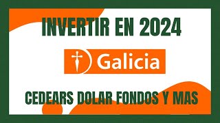 Como INVERTIR con BANCO GALICIA inversiones desde banco Galicia explicado [upl. by Xet]