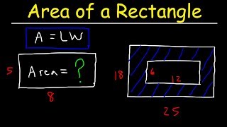 How To Find The Area of a Rectangle  Math [upl. by Paterson890]