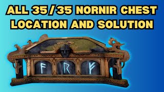 All Nornir Chest Location and Solution in God of War Ragnarok [upl. by Erskine]