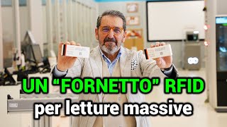 Un quotfornettoquot RFID  lettura massiva di decine di articoli in pochi istanti AXC [upl. by Dijam]