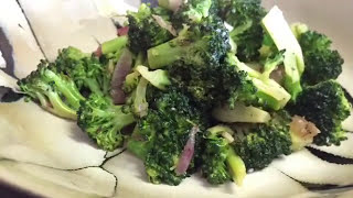 Tasty Lemon Garlic Broccoli Recipe  The Most Simple Recipe Ever [upl. by Bohannon]