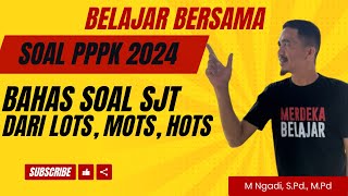 REKAMAN SJT 01 12  FULL BAHAS SOAL SJT GURU PPPK 2024 [upl. by Akelahs]