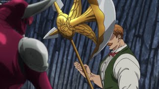 Escanor vs Galand  Thunderbolt Fantasy OST  Seven Deadly Sins  English Dub [upl. by Aicatsal]