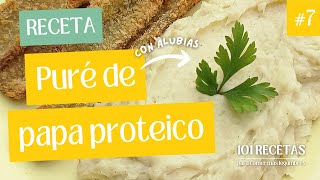 PURÉ DE PAPAS PROTEICO  CON ALUBIAS [upl. by Sad]