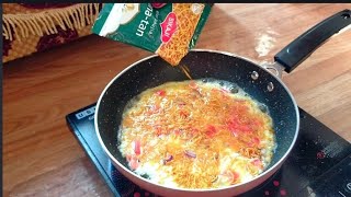 1 Min Bikaji Bhujia OmeletteNew Snacks RecipeNew Style Egg Omelette [upl. by Gabler306]