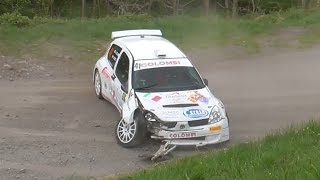 38 Rally Prealpi Orobiche 2024 CRASHES and MISTAKE [upl. by Aronal829]