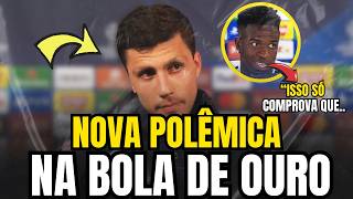 🚨SAIU AGORA Rodri revela ESCOLHA SURPREENDENTE sobre Vinícius Jr e REAL MADRID reage [upl. by Latashia912]