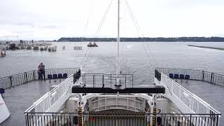 BC Ferries MV Salish Heron Departing Tsawwassen Terminal on May 24th 2024 [upl. by Burner]