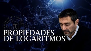 Principales propiedades de Logaritmos  Profe Mauro Quintana [upl. by Rianna]