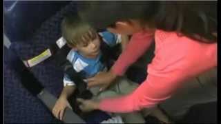 Installing a CARES Child Safety Device on an Airplane [upl. by Aleicarg]