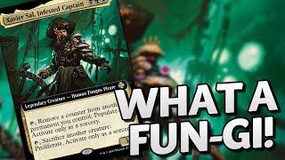 Xavier Sal Fungi Budget Proliferate and Populate Deck  Magic The Gathering [upl. by Ehtiaf]