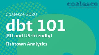 Introduction to dbt data build tool from Fishtown Analytics [upl. by Enilhtak121]