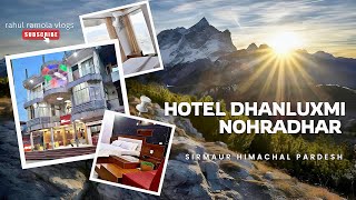 Best budget Hotel in Nohradhar Himachal Pradesh  Rahul Ramola Vlogs [upl. by Eilrac]