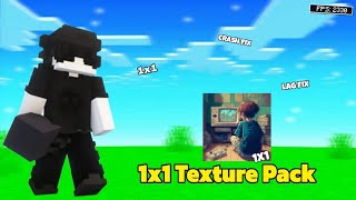 1x1 Texture Pack For Mcpe 121  Smooth Texture Pack For Mcpe [upl. by Ahpla648]