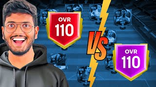 First Ever 110 vs 110 OVR Battle  FC MOBILE [upl. by Jenne]