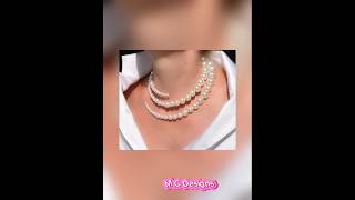 New trendy necklace design ideas necklacesdesign necklaces shortvideo trending [upl. by Hittel]